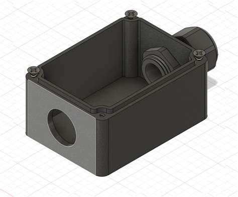 3d print electrical box|junction box stl.